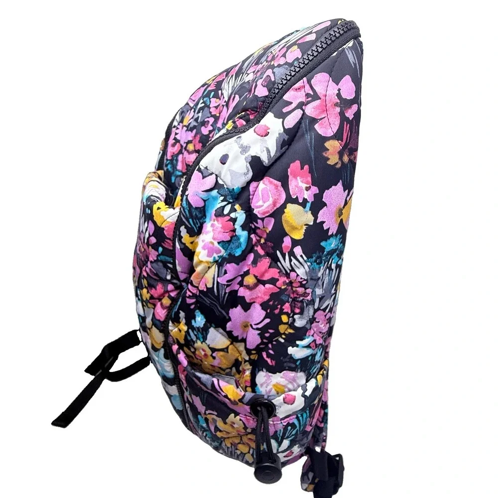 Y2K Vera Bradley Floral Laptop Backpack Whimsy Floral School College Travel Bag